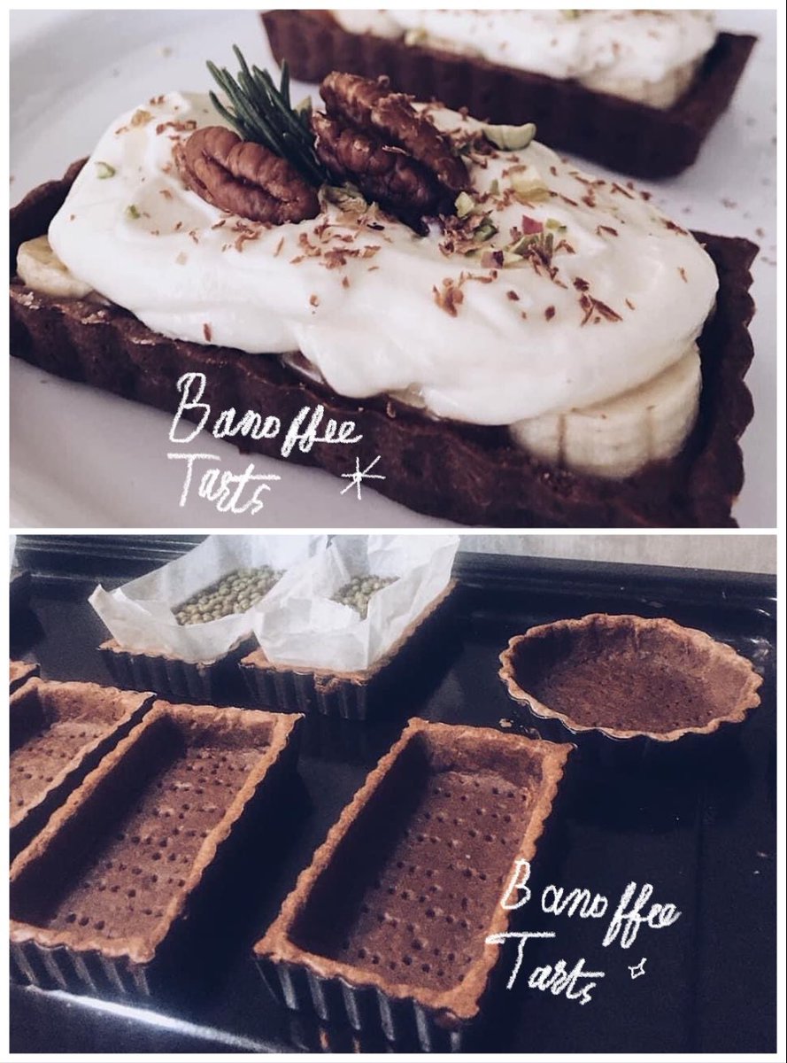 ตอนนั้นไม่ได้เขียนวิธีทำเพราะคิดว่าชาวทำขนมคงทำกันได้อยู่แล้วไม่ยาก

แล้วเดี๋ยวมีเวลา จะมาเขียนเพิ่มให้นะคะ
🍌🍫🫶🏼✨
#JmeeshoppeRecipe
#banoffeetart