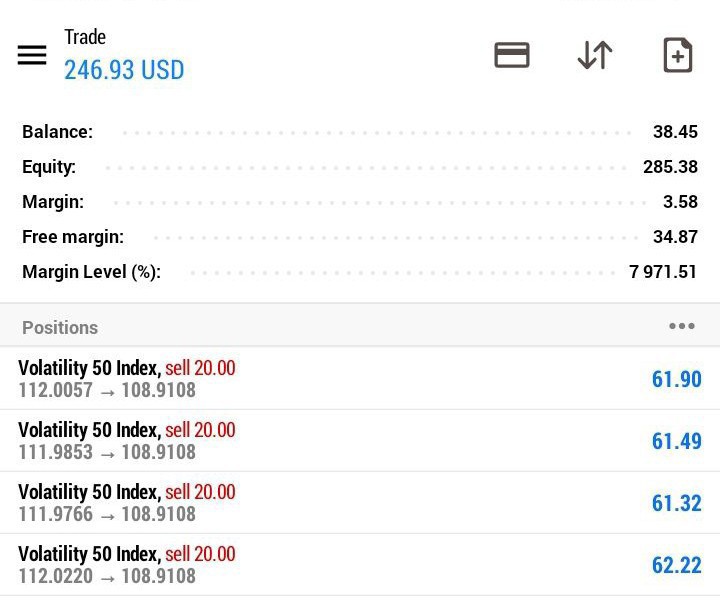 BritishQuid's tweet photo. #Volatility50 Index 6RR๐ป
Didn't wanna leave them in my gallery! ๐ป
Made this profit with everyone in my telegram channel. ๐ซถ https://t.co/nXNm2ObMwQ