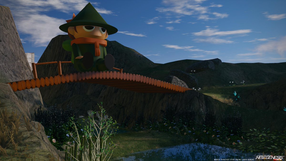 やぁスナフキン 久しぶりだね
また 旅の話を聞かせてくれないかい？
#クリエイティブスペース
なんか楽しくなってきてジオラマ化しだしたww