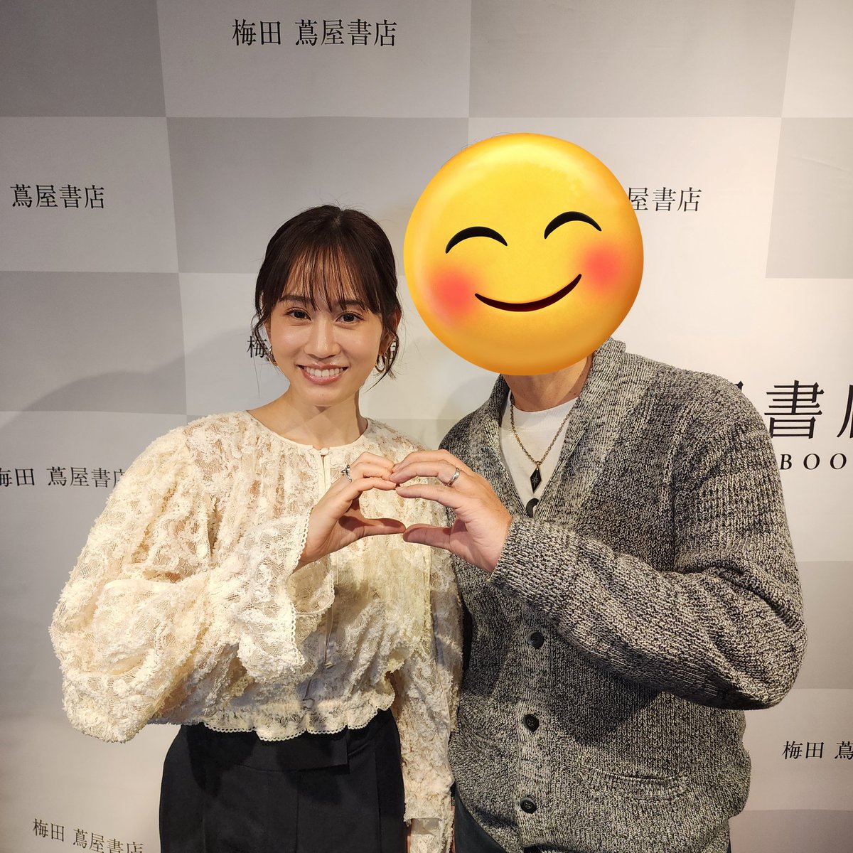 あっちゃんの写真集お渡し会！ 7年ぶりに2ショット撮れて、握手もお話