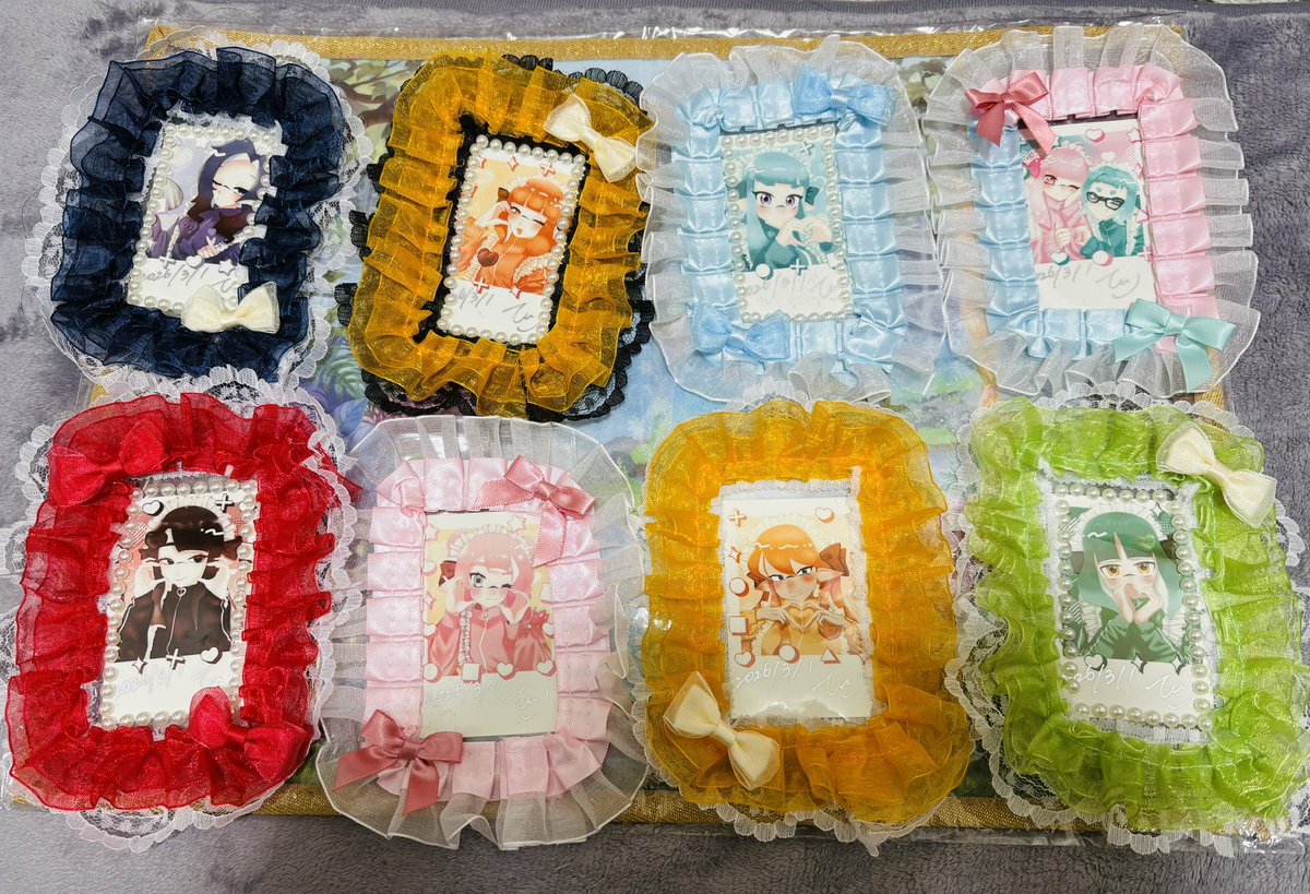 今回の差し入れの全貌！！
みんな可愛いって言ってくれて良かった❣️