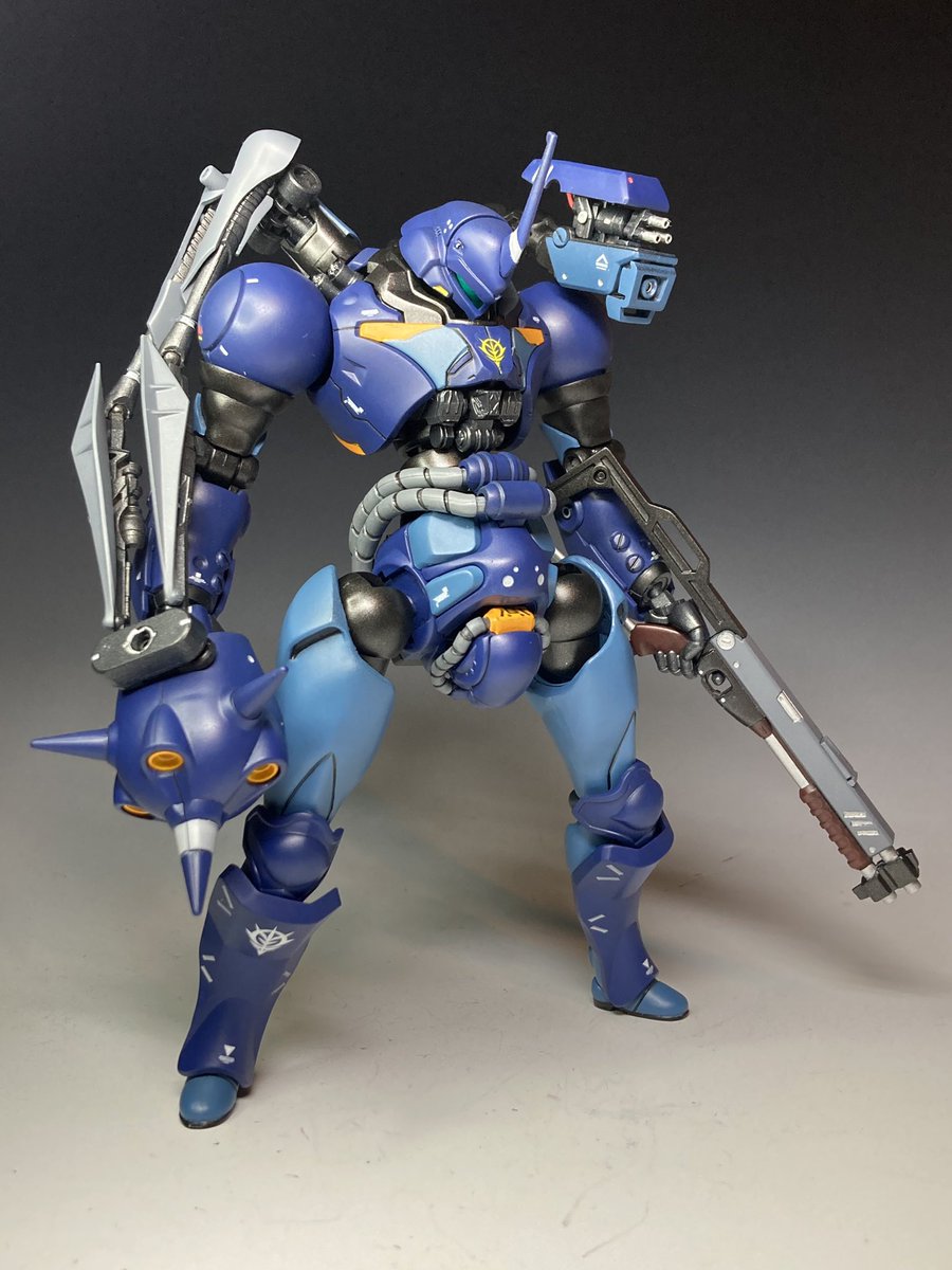 最高にかっこいいケンプファーできたよ👍　
#ガンプラ
#ジオン公国軍あつまれ