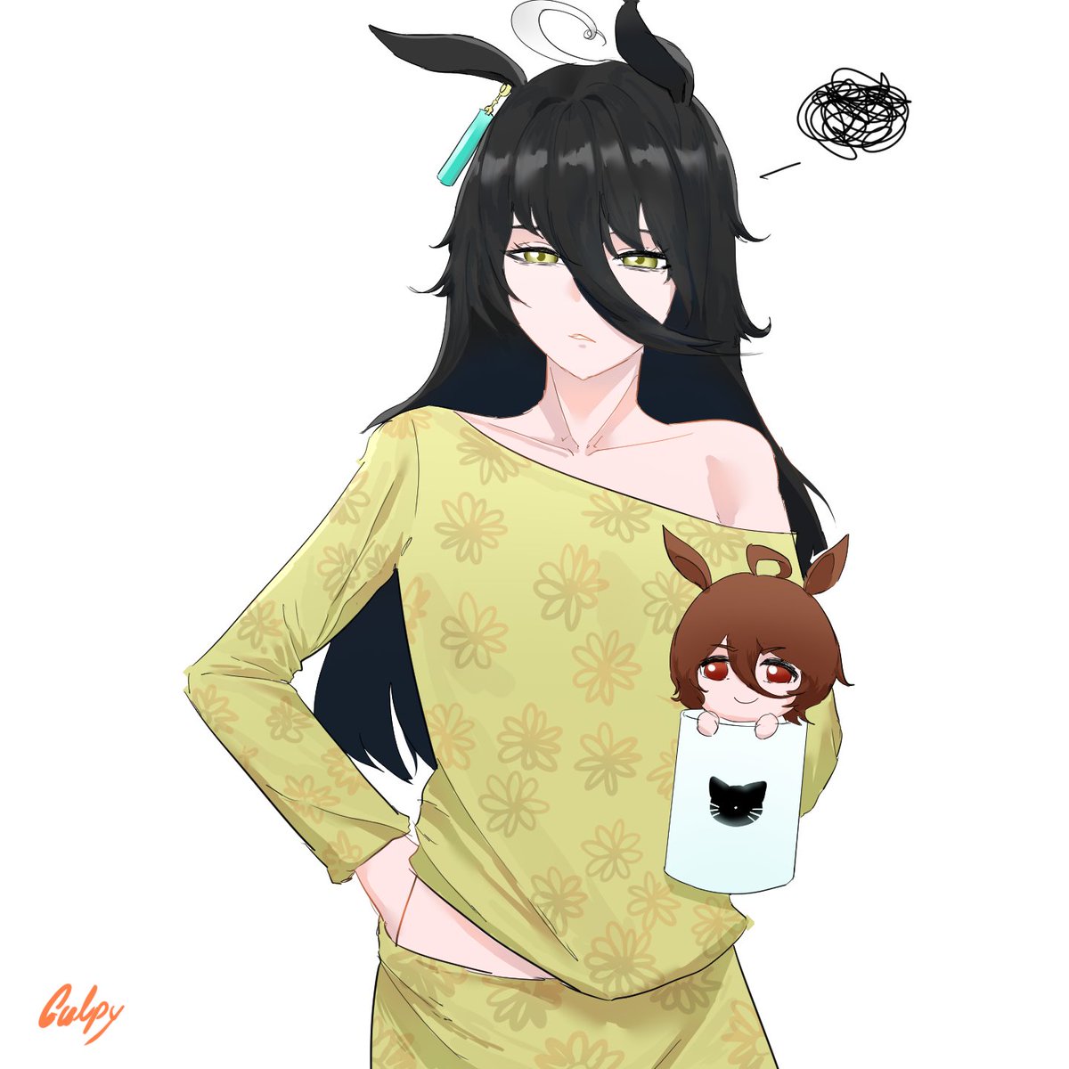 gulpyyyy's tweet photo. High cortisol uma

#umamusumefanart https://t.co/M4fC0FbV52