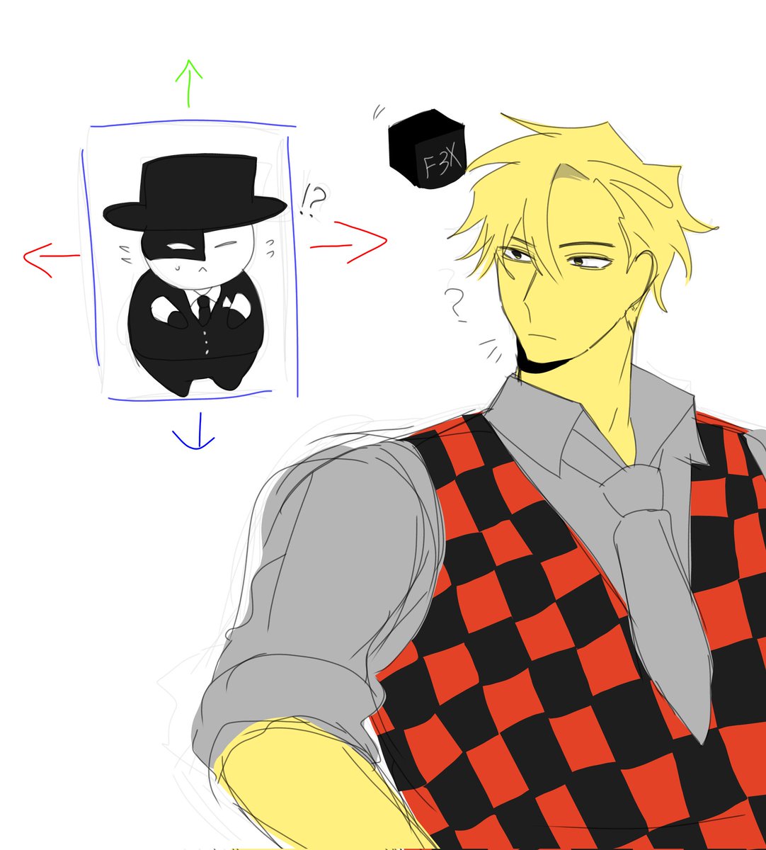 ガストで待ってる間に描いた
#dieofdeath #devesful