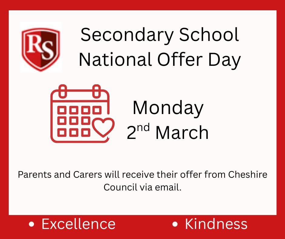 Rudheath Senior Academy tweet media