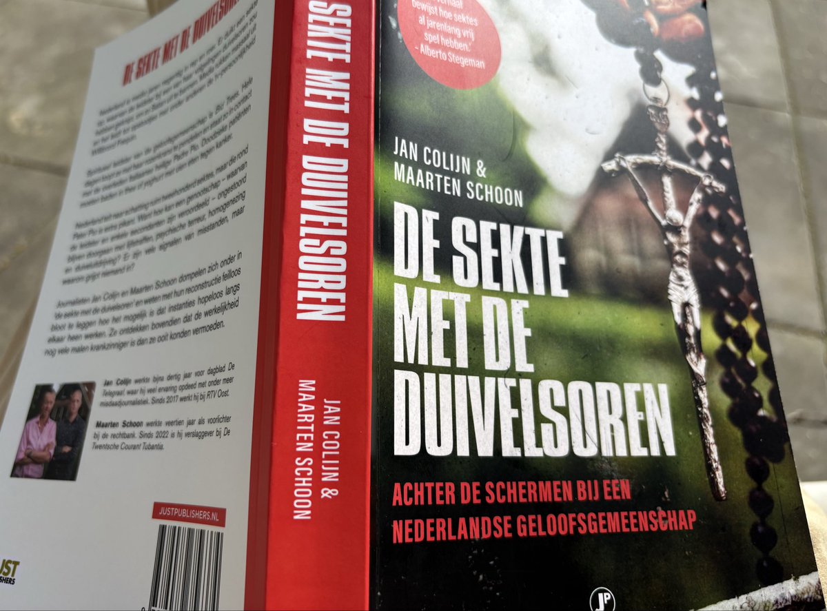 Duiveluitdrijving en tumoren bestrijden met yoghurt en uien. Oud-schrijfmaatje Jan Colijn en collega <a href="/SchaartenMoon/">Maarten Schoon</a> leggen in 'De Sekte met de Duivelsoren' de krankzinnigheid van 'Bid Trees' haar geloofsgemeenschap vast. Leest als een trein, complimenten voor hun onderzoekswerk!
