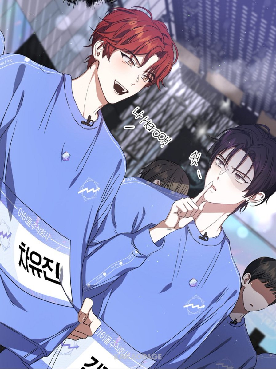 차유진 왜 여기서 가운데에 뱃지 달고 "나 Hero야!" 했나 싶었는데 설마 아이언맨 따라한 거임?