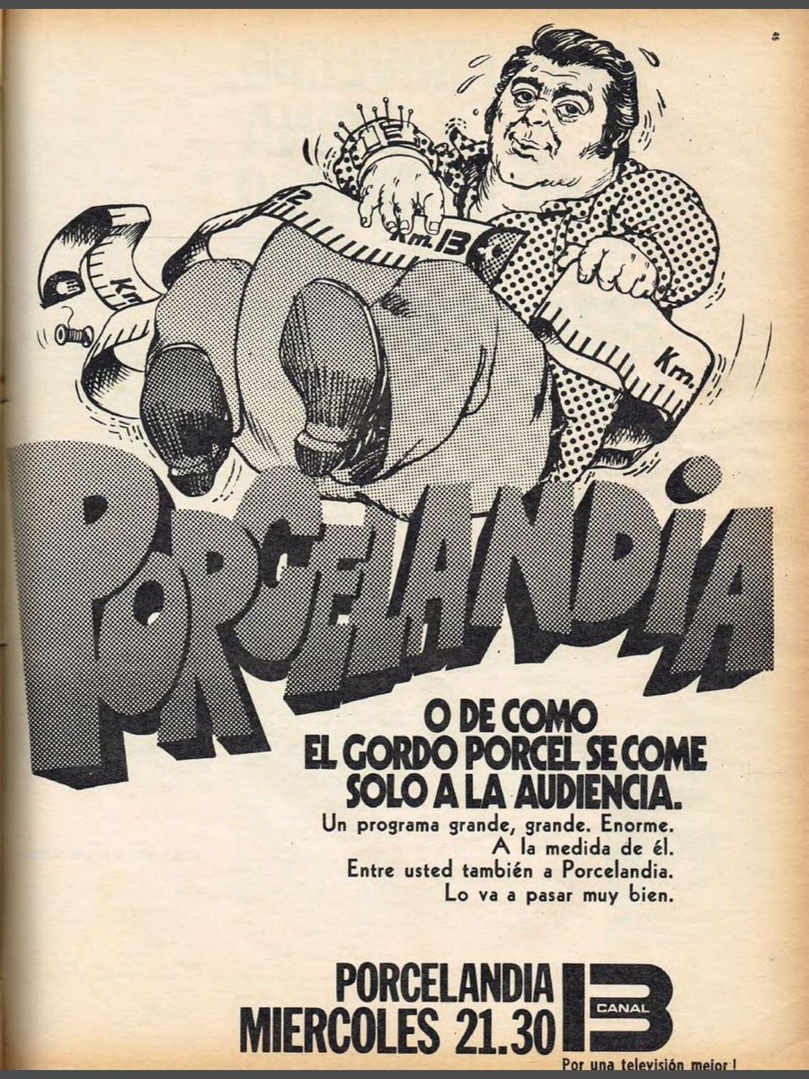 "Un programa grande, grande. Enorme."

#Porcelandia. Hoy a las 21:30Hs, por Canal 13.