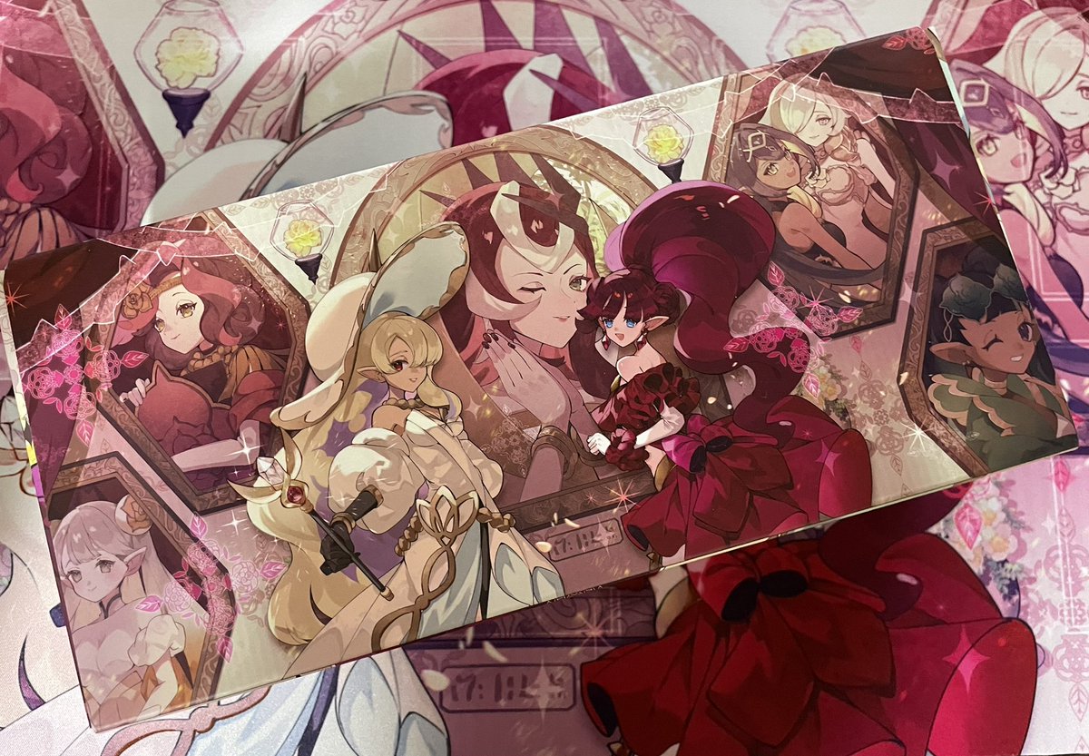 プレイマットのイラストを使用したストレージボックスも記念品として