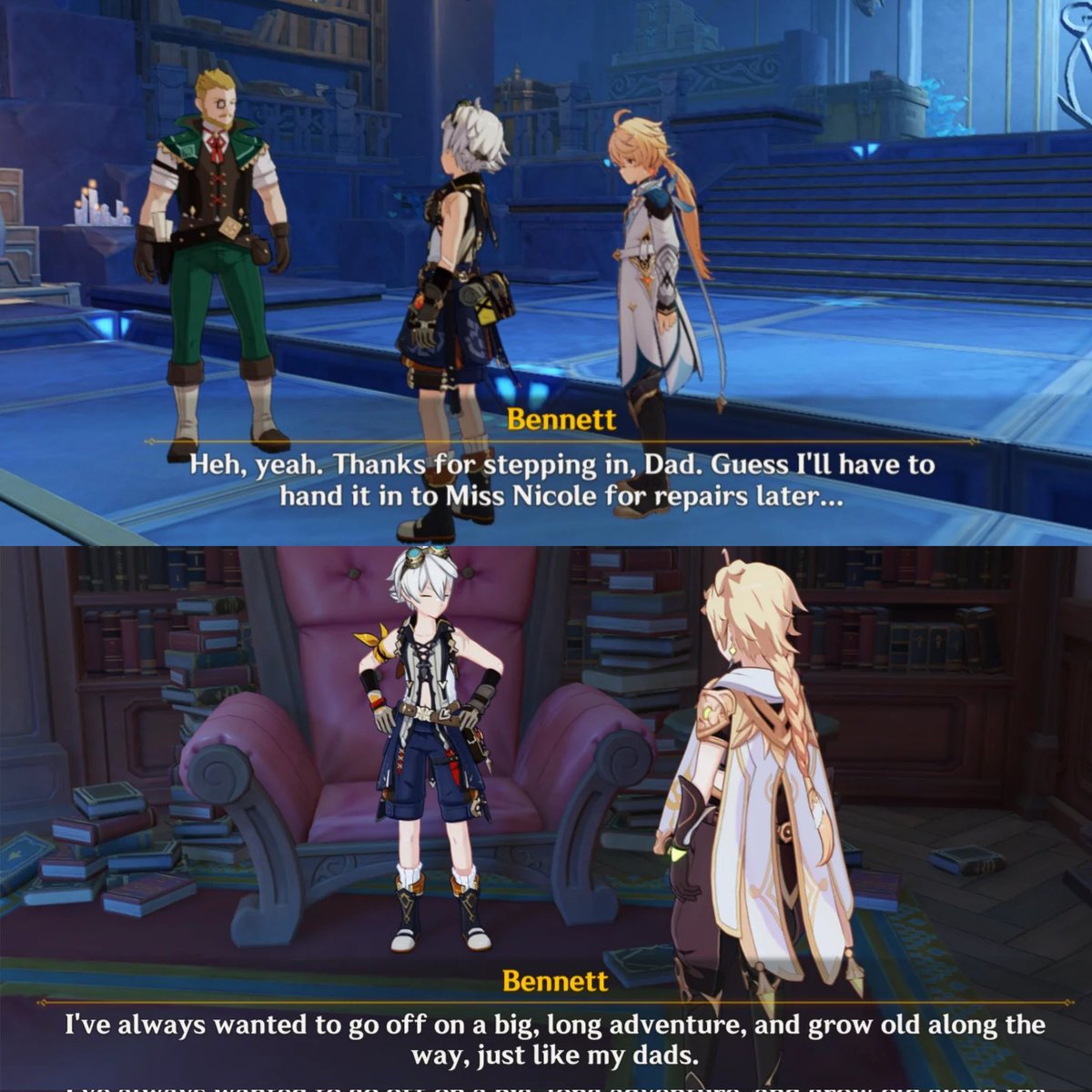 Teyvat Tabloid ⚡ LORE & MEMES ⚡ tweet media