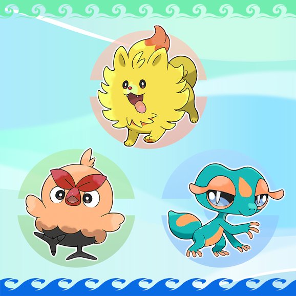 My take on the Gen10 starters!

I would definitely hunt for these shinies!

#PokemonWindsWaves #PokemonDay