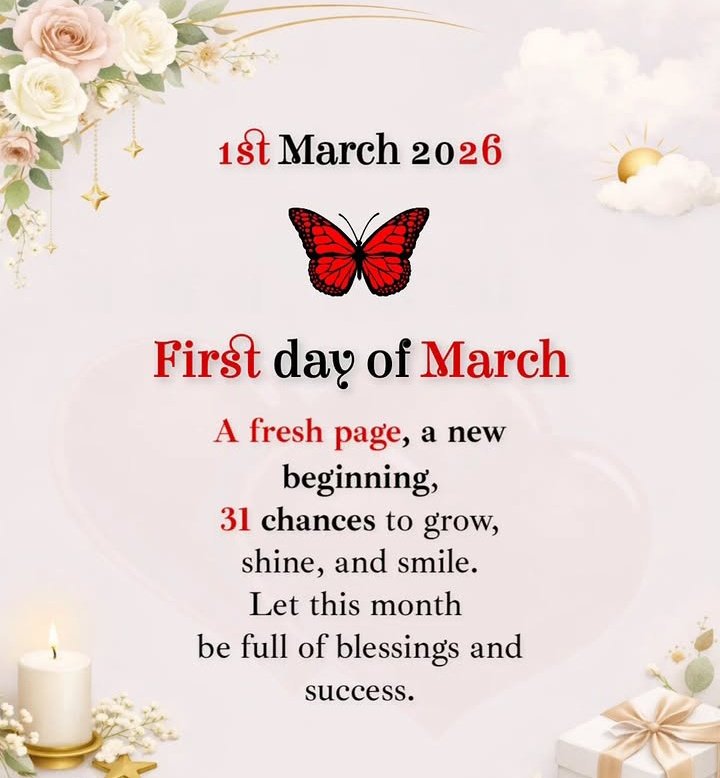 Happy new month 🎉 
This Month will be nothing short of amazing for us all. 

Say Amen