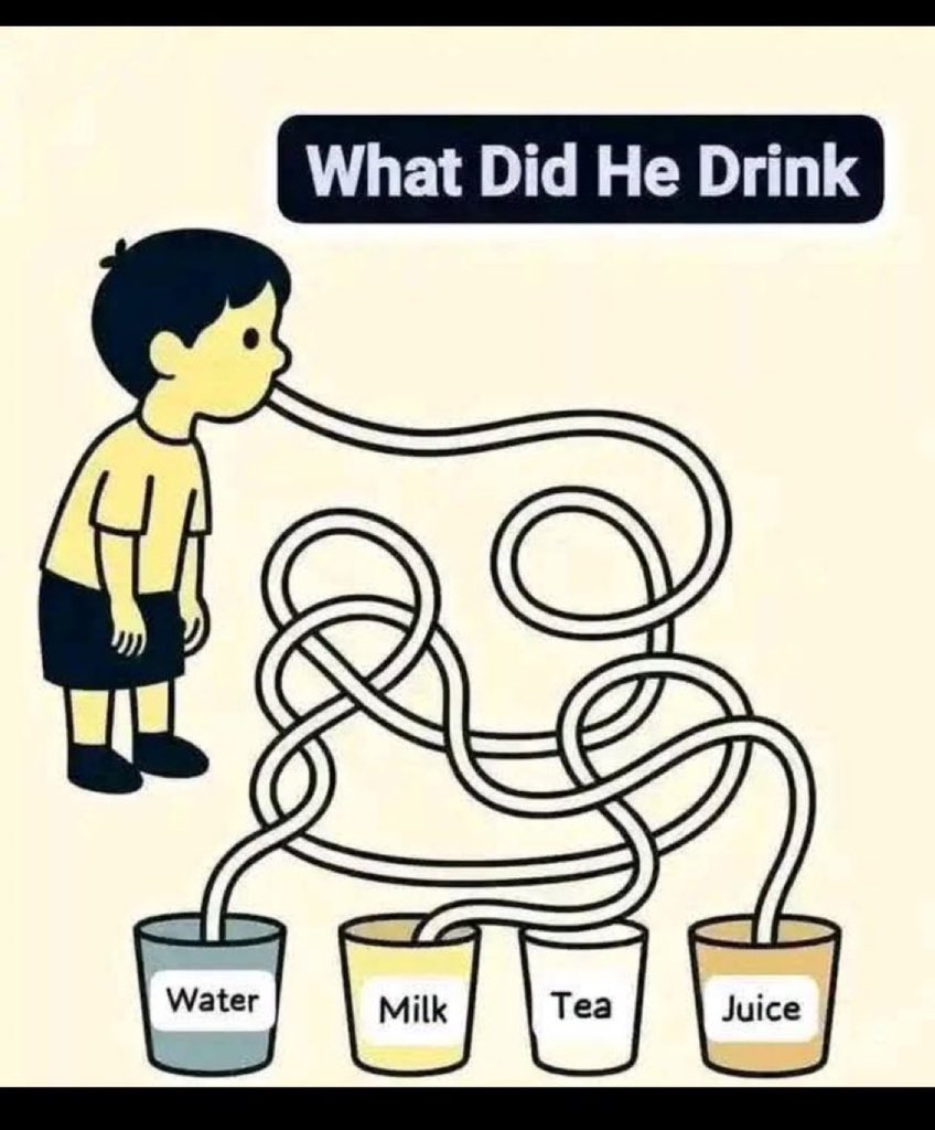 Guess the number correctly What did he drink? $700 to the winner must be following me.