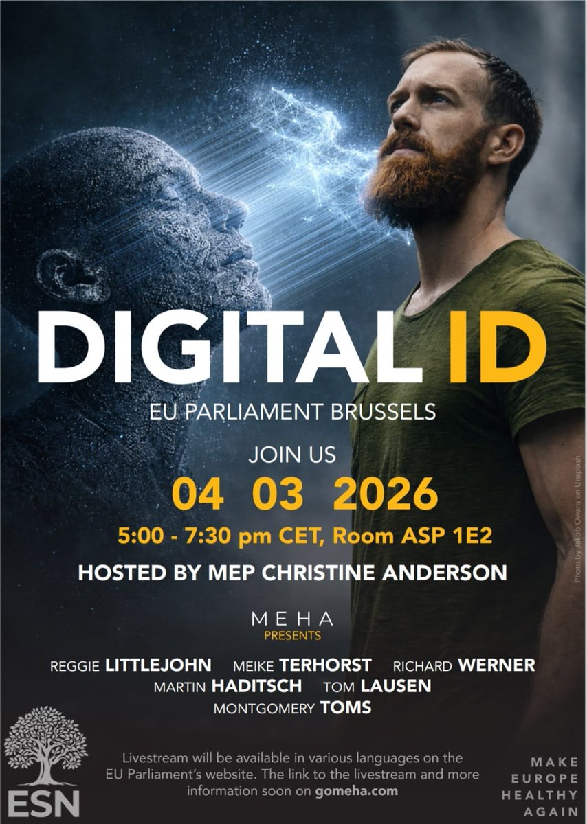 MAHUMO20's tweet photo. #MEHA @ EU Parliament with the honorable @AndersonAfDMdEP
March 4th 2026, 5-7:30pm CET
Livestream Link will be soon available on https://t.co/Arj7OQnOC4 https://t.co/Ls5NtekBnL
