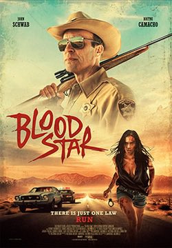 karavarus's tweet photo. 🎥 REVIEW: “Blood Star” (2024) The film is pure chaos.  A woman driving through the desert and an unhinged Sheriff.  She stops
to get gas and he confronts her.  From first contact, he’s off.  He continues to harass her for the better part of the film and then you get to the motivation. Utterly pointless.  It’s good for a ride, but don’t try to make any sense out of it.  Rated 066/100