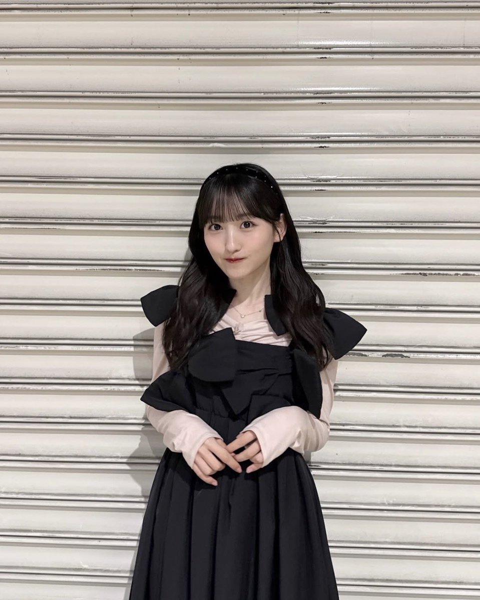 💜乃木坂46 一ノ瀬美空ちゃん 私服✨ □COCO DEAL フリルドレープ