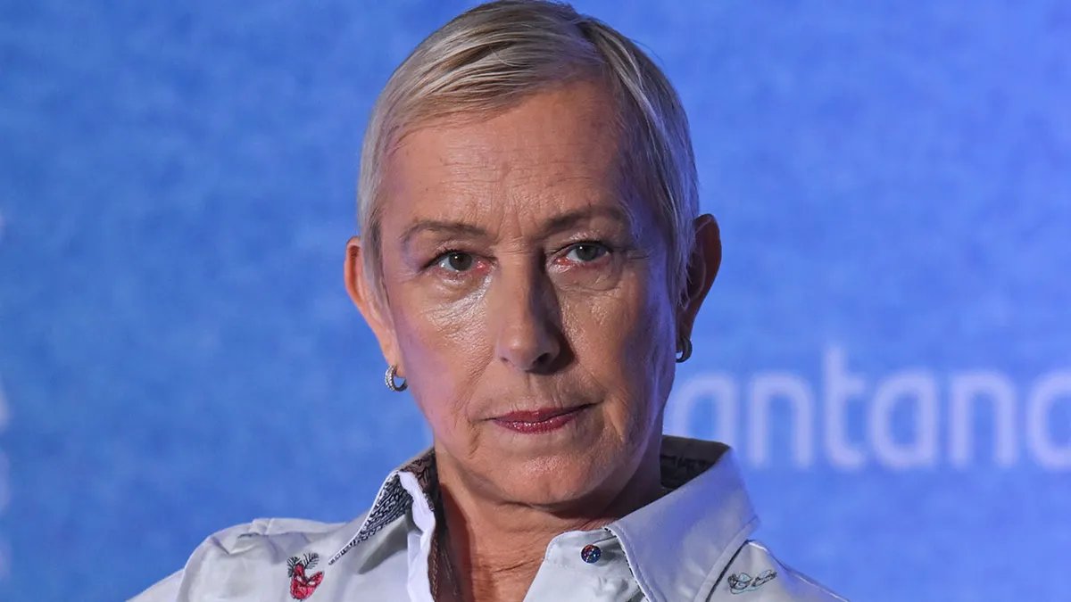 Tennis Legend Martina Navratilova: 
"OMG… Trump is a psychopath, he totally doesn’t give a damn how many people he is personally responsible for killing"

Does anyone recall Martina having the courage to speak up when the Iranian regime brutally massacred 30-40K of their own