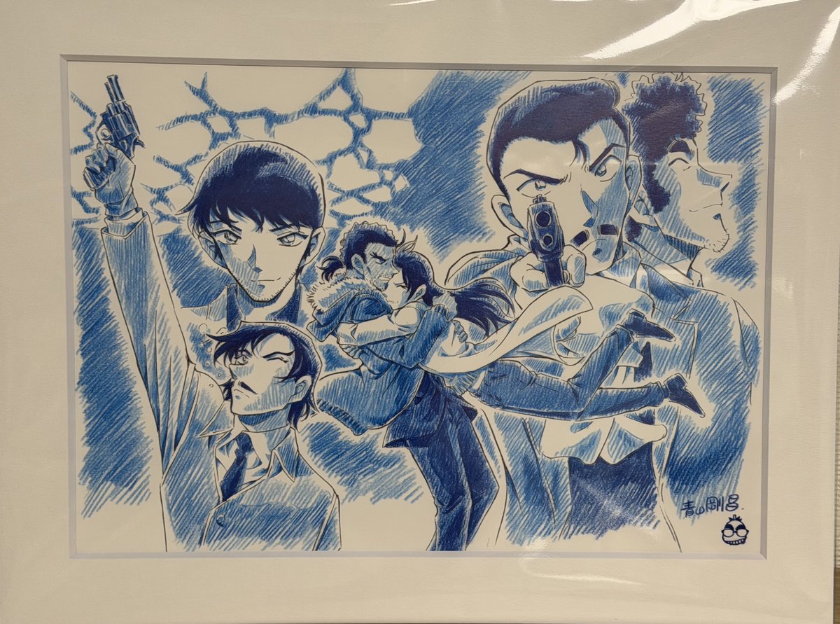 隻眼の複製原画届いた！