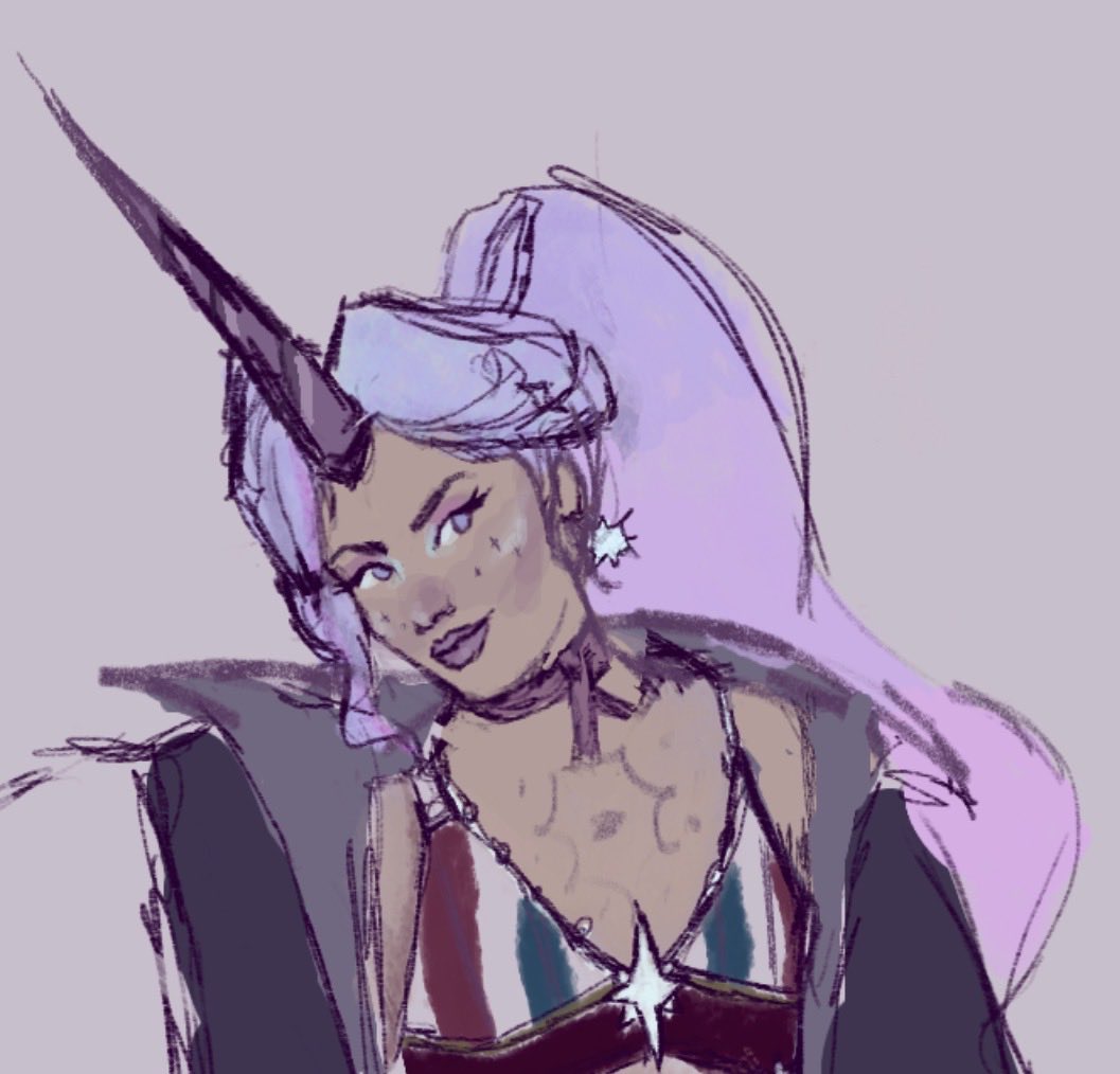 I dont think ill ever finish this wip cause shes giving Celestiana Grande vibes but at least I tried
I hope Im gonna improve someday