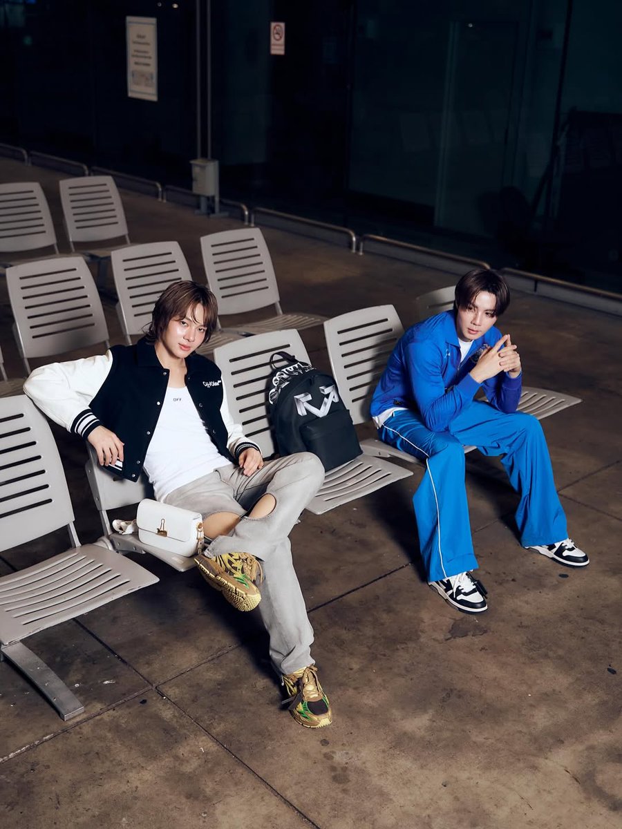 [ IG : domunditv ]

Bringing the Off-White™ industrial edge to the terminal. ZEE and NuNew ew are officially ready as they head out for Off-White™
"PARIS FASHION WEEK 2026" 

From Bangkok to the streets of Paris, the style evolution is just getting started. ✨

ZEENUNEW GO TO