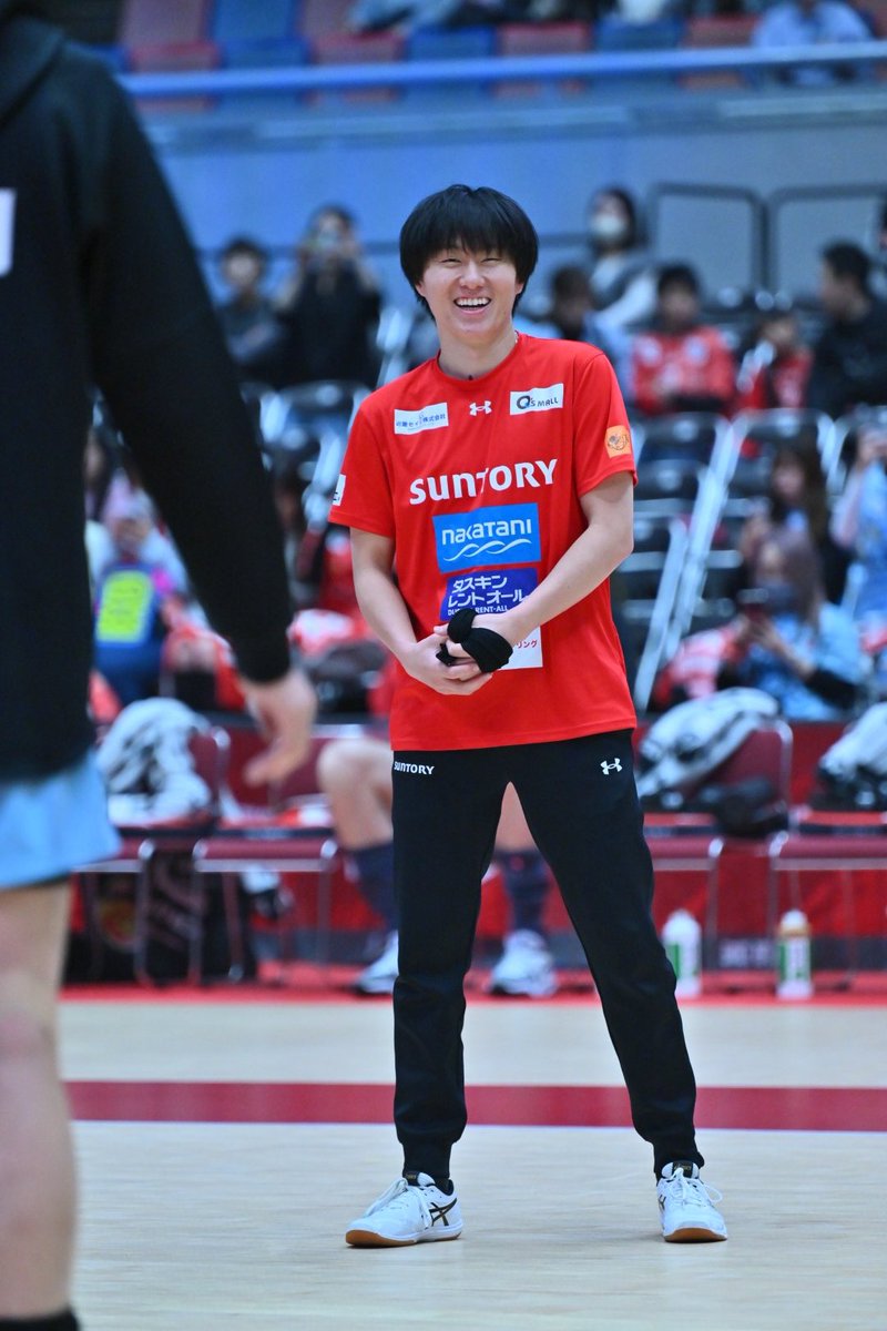 リーグ戦が始まったら頃から比べても、試合前に柔和な表情を見せること