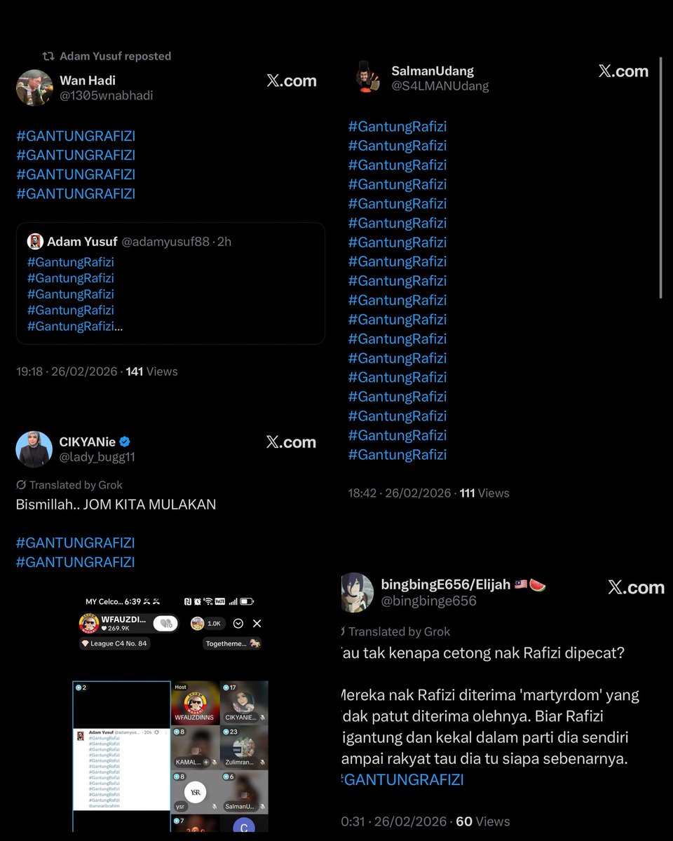 𝗧𝗔𝗞 𝗕𝗘𝗥𝗔𝗡𝗜 𝗣𝗘𝗖𝗔𝗧 ‼️

Kahkahkah sia-sia anjing anjing ceplos &amp; sekor anjing DAP duk berkempen kt socmed