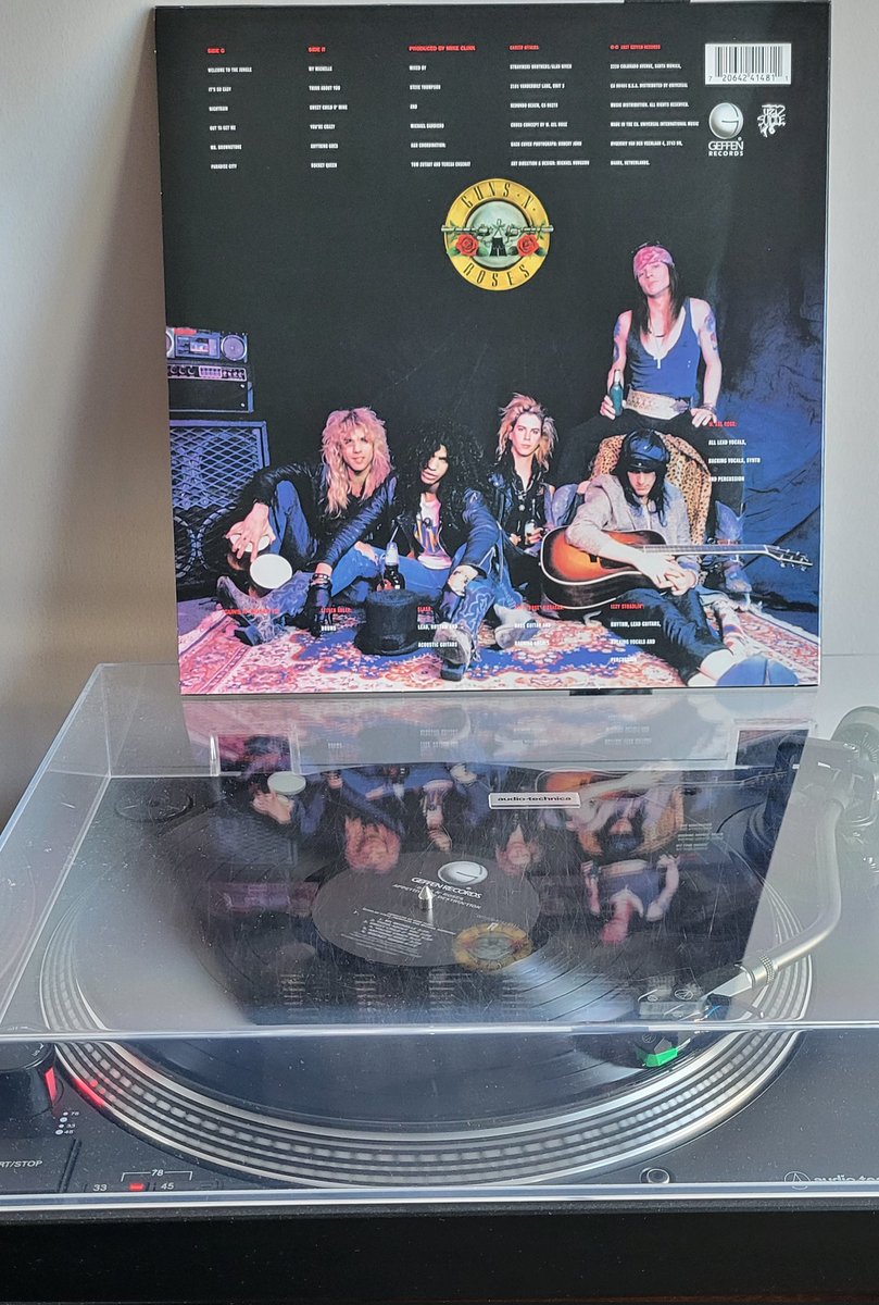 DavidGTato's tweet image. #Vinileando 

@gunsnroses APPETITE FOR DESTRUCTION
(Reedición europea, 2015)
#GunsNRoses #AppetiteForDestruction