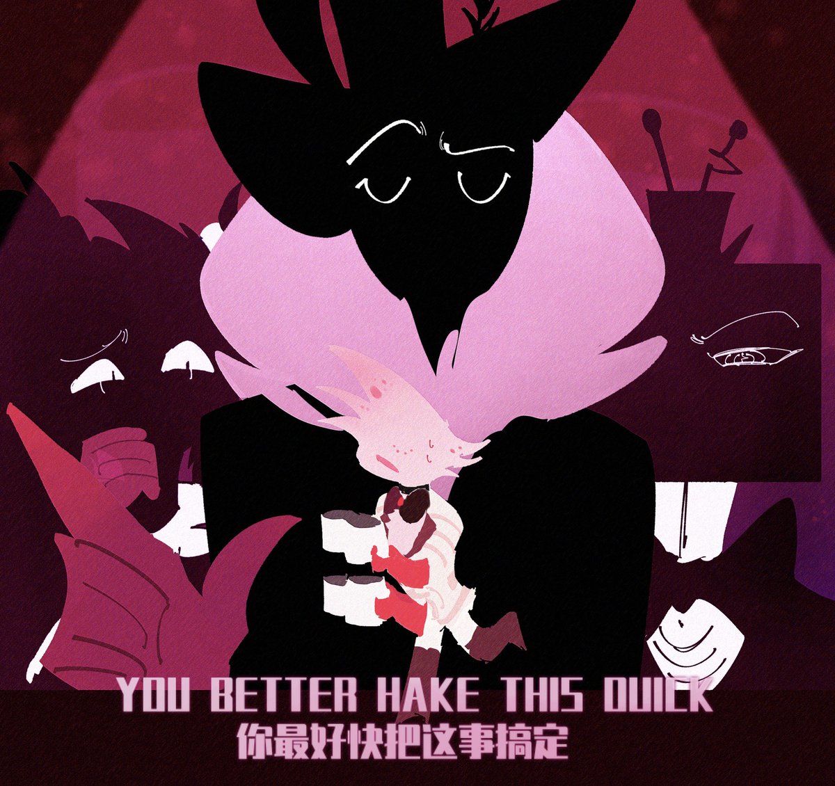 Angusvardon's tweet photo. another cup
#HazbinHotel #HazbinHotelValentino #HazbinHotelVox #VoxVal
#HazbinHotelvelvet 
#HazbinHotelAngelDust https://t.co/WjAhdeZoDn