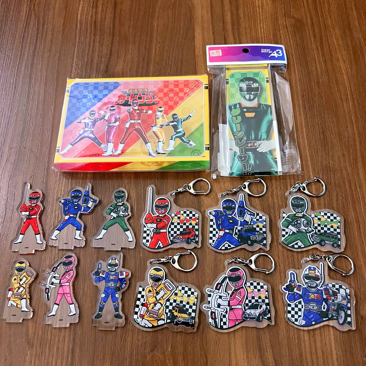 RT @AkariFukuda78: #激走戦隊カーレンジャー30周年 おめでとうござい