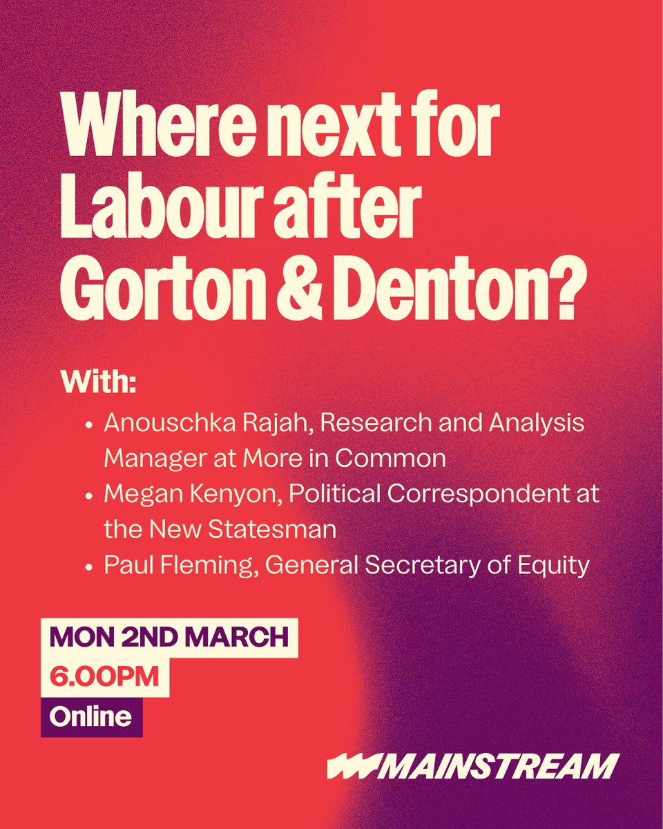 Mainstream tweet media