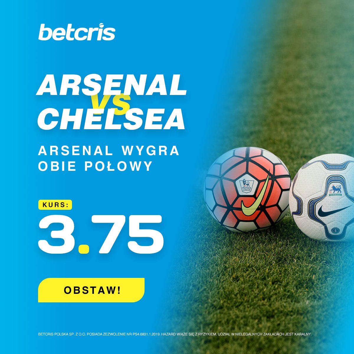 Interfejs BetX pokazujący grę