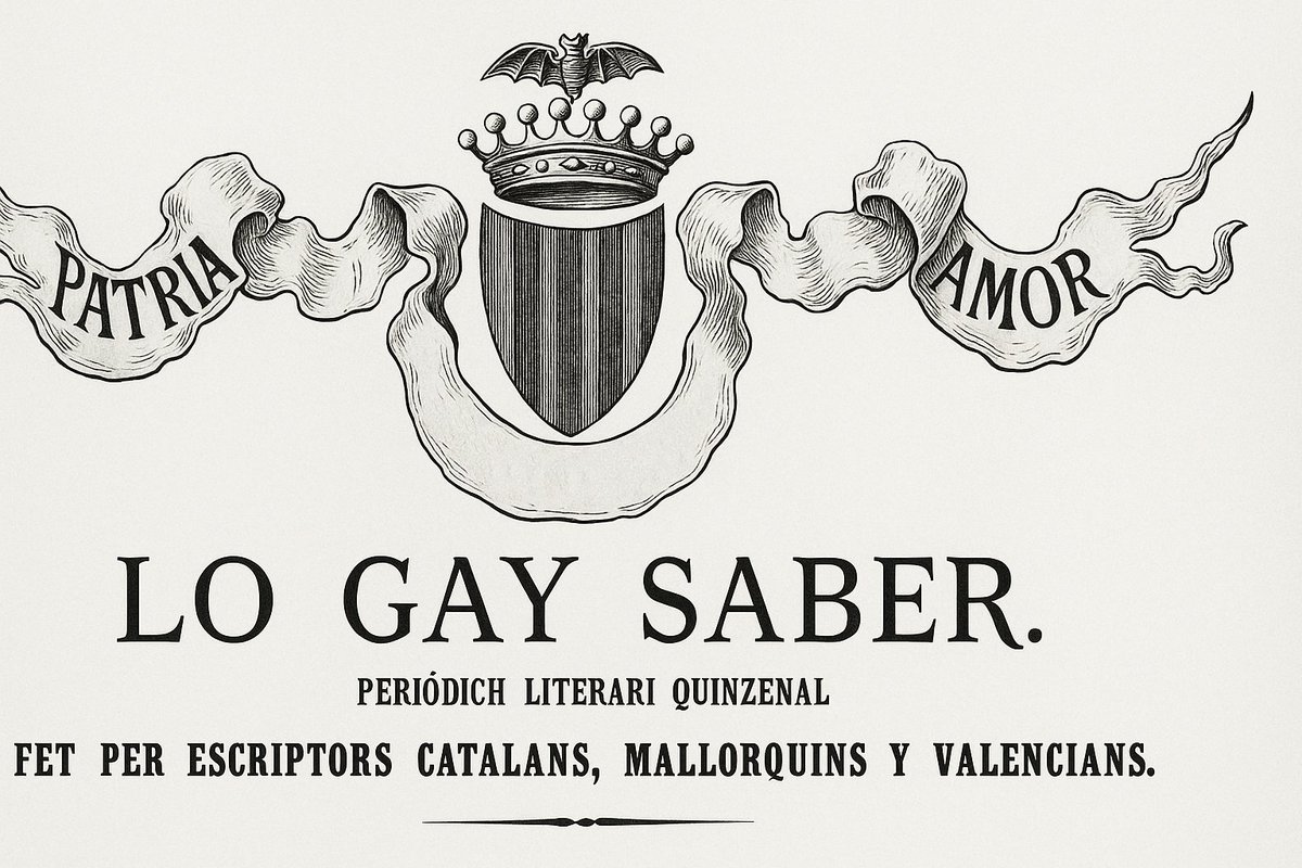El 4 de març de 1868 va veure la llum el primer número de la revista literària Lo Gay Saber, una fita fonamental en la Renaixença. Aquest mitjà va néixer amb un objectiu clar: defensar  la llengua catalana, dignificant-la com a vehicle de cultura, expressió i nació.