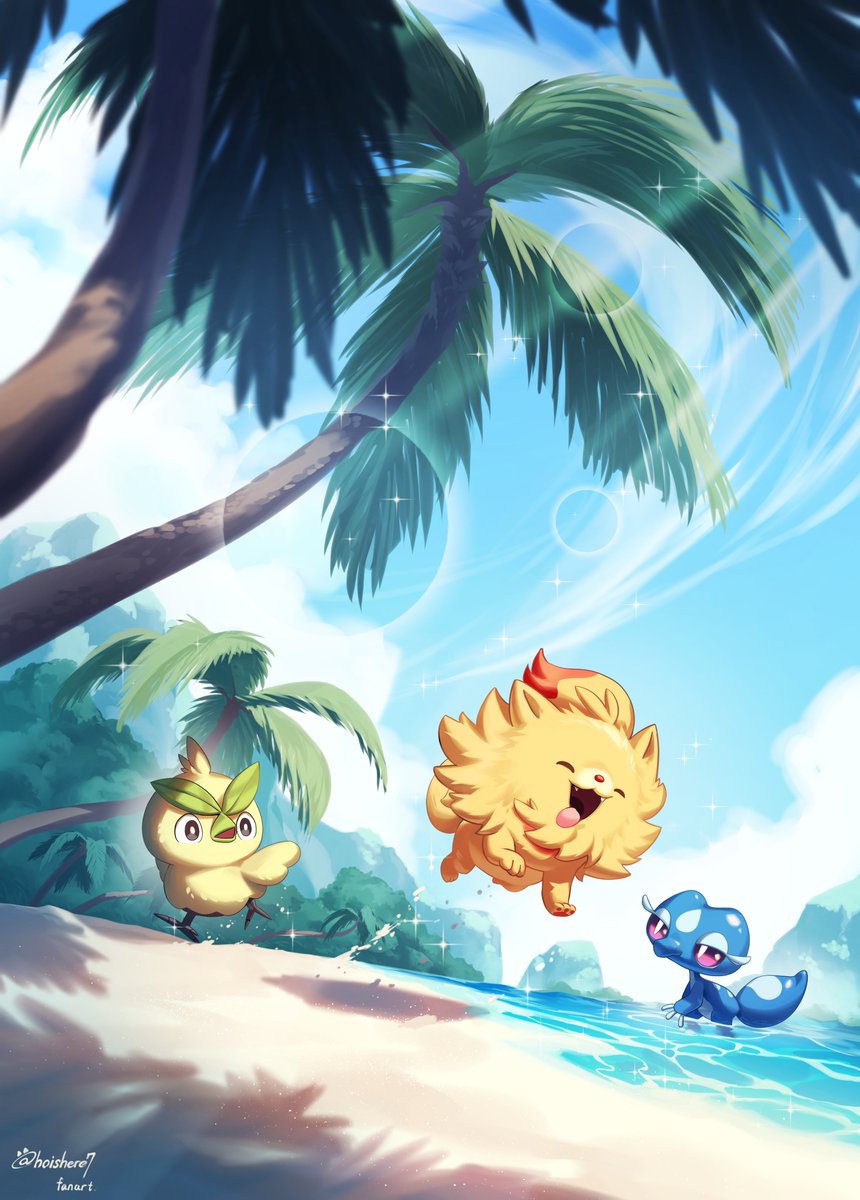 Welcome! 🌴☀️🌊

#PokemonWindsWaves