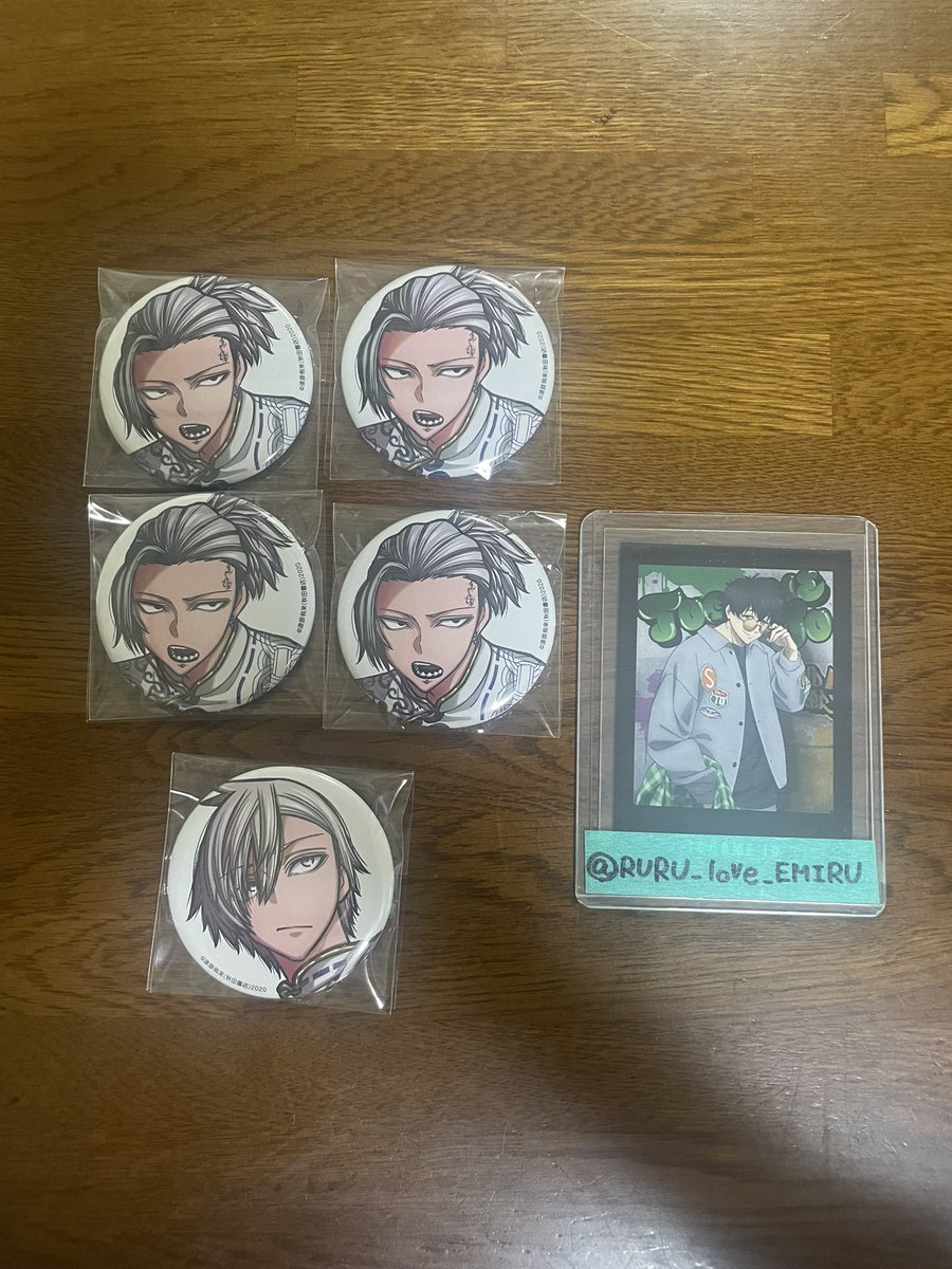 交換・譲渡】桃源暗鬼 コミケ C107 缶バ 缶バッジ 求→定価＋送料