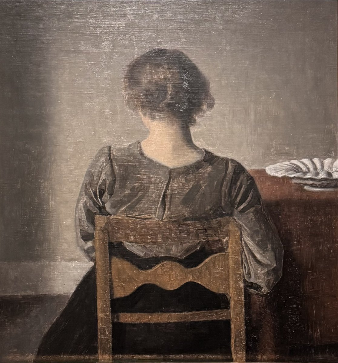 DrRaulCordoba's tweet image. #Hammershøi (Copenhague, 1864-1916) en el @MuseoThyssen. El #pintor del #silencio y la #quietud