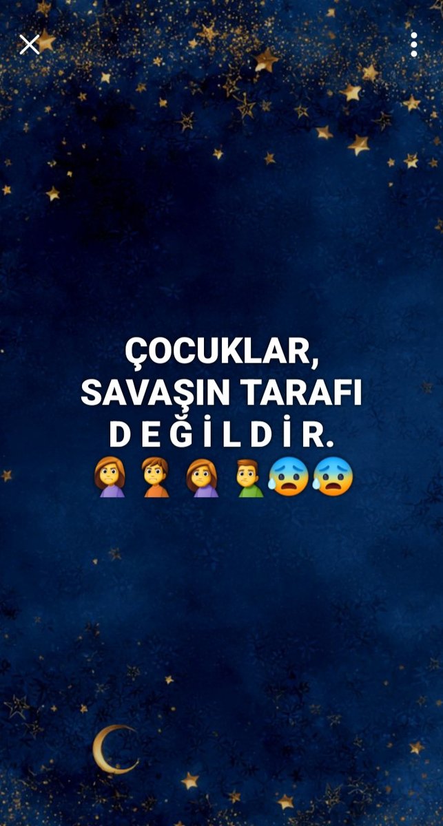 ❤️ÇOCUKLAR SAVAŞIN TARAFI DEĞİLDİR. 
❤️ÇOCUKLAR MASUMDUR.