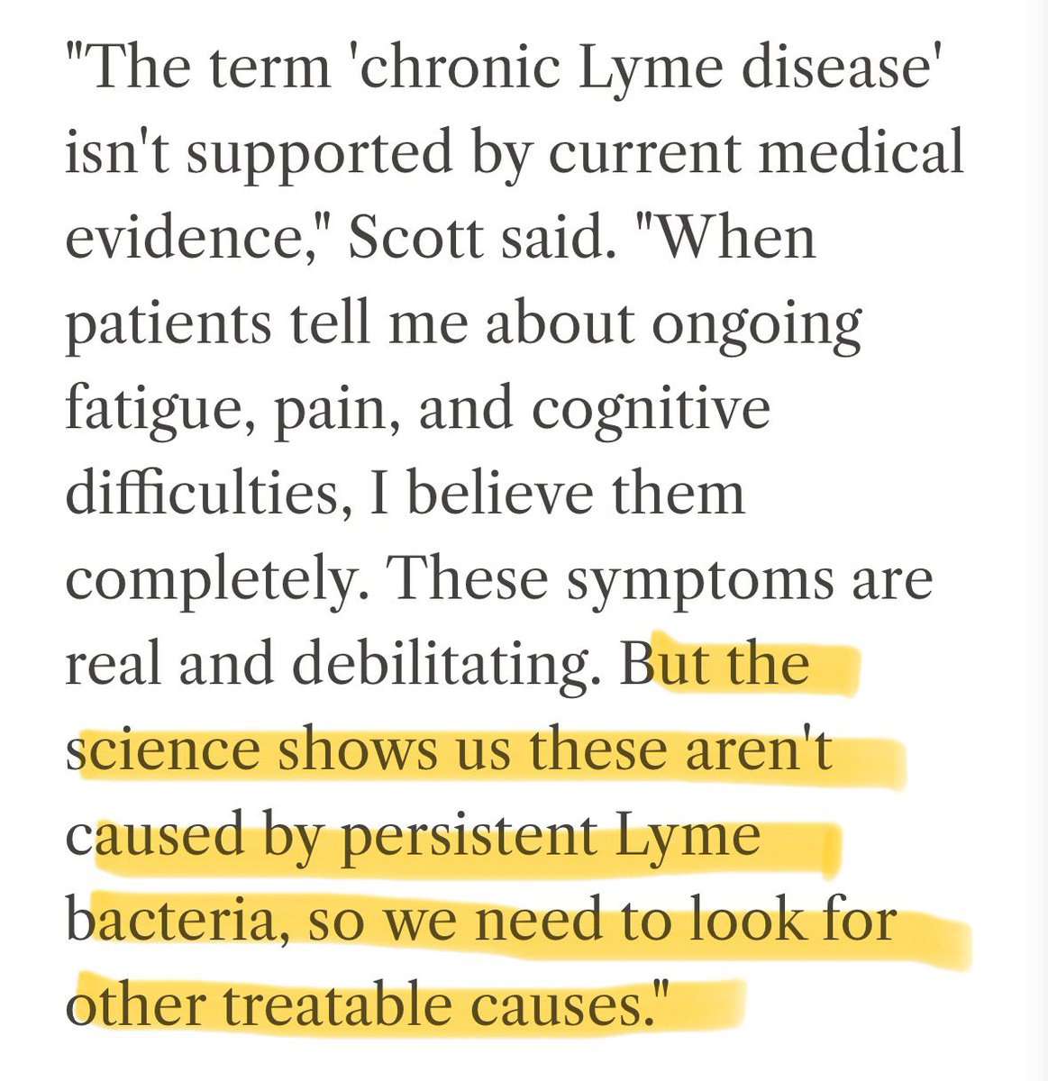 marshmellowqq's tweet image. Lyme bacteria is killed off via antibiotics, it is not Lyme disease. This is a very well known thing in Hollywood, it’s a cover for rehab.