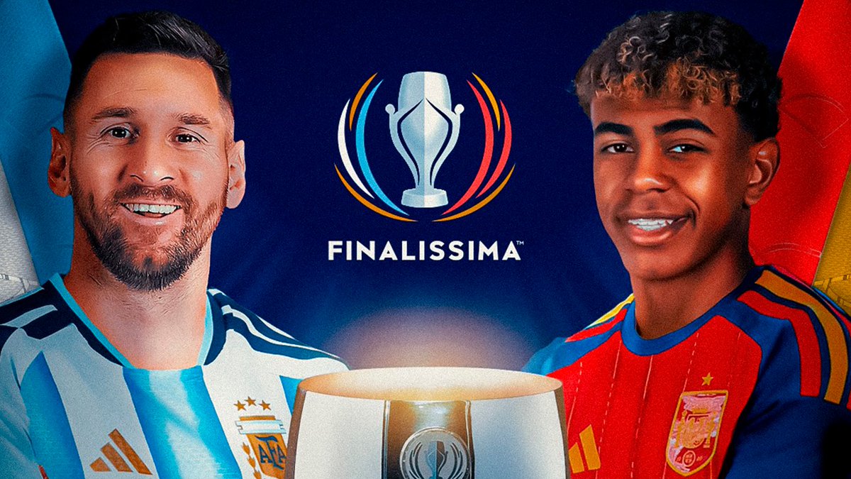 FrFlashFoot's tweet photo. La Finalissima entre l’Argentine 🇦🇷 et l’Espagne 🇪🇸 serait actuellement annulé. ❌

Initialement prévue pour le 27 mars prochain à Doha 🇶🇦, la situation politique actuelle oblige à annuler tous les événements de football au Qatar. ⛔️ https://t.co/CfRzwmGKD1