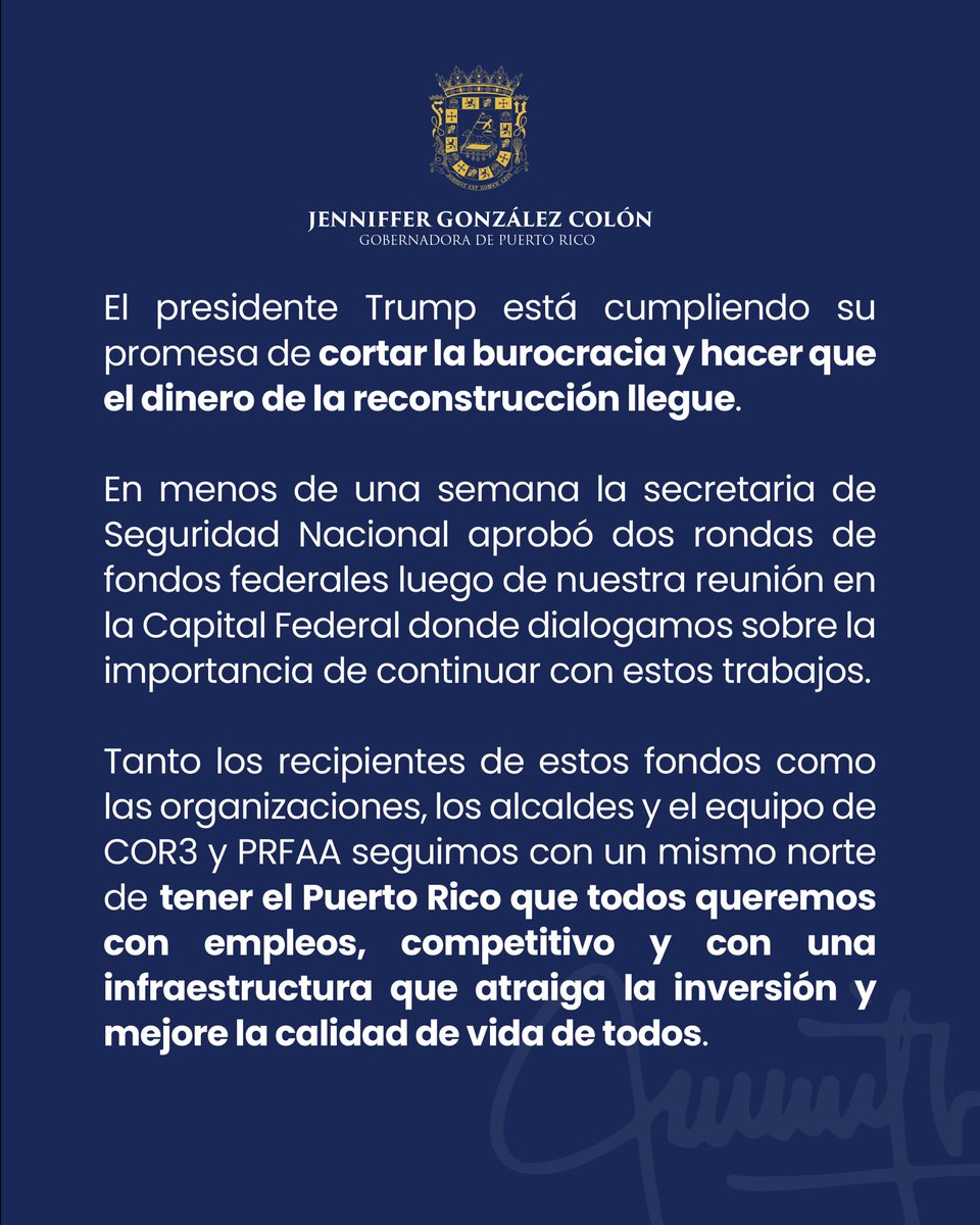 Jenniffer González tweet media