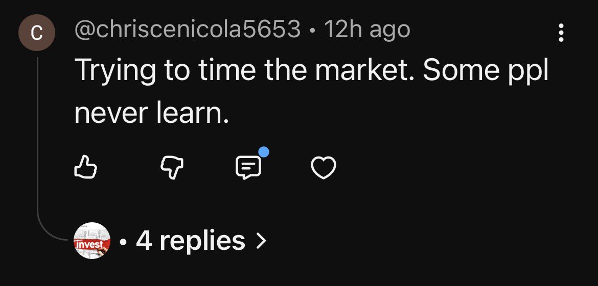 People will hate on you. No matter what your investment strategy is. I put my excess shares  into SGOV. And it still triggers people