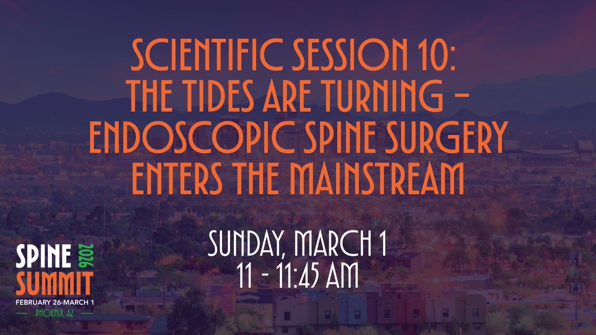 AANS/CNS Spine Section tweet media