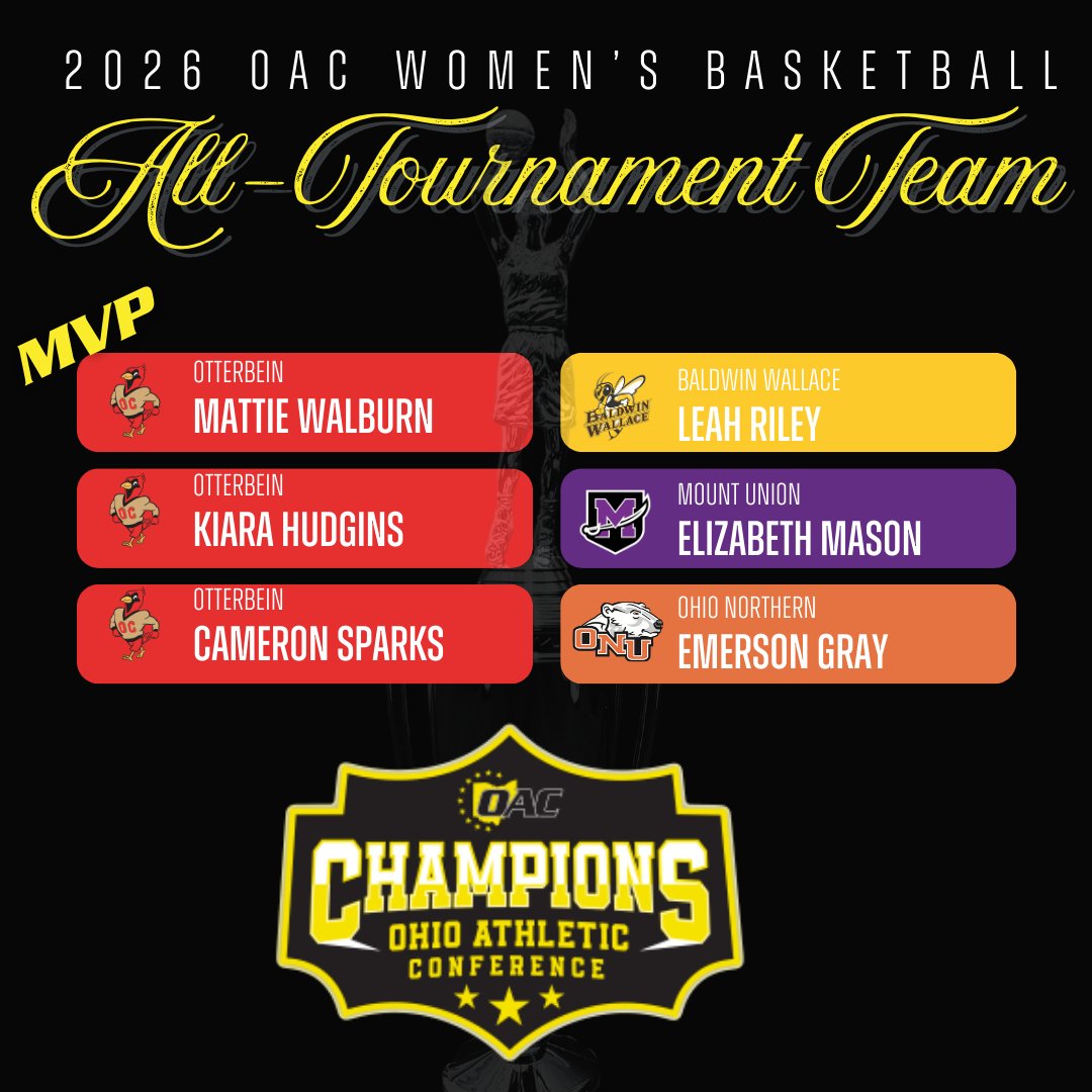 Ohio Athletic Conference tweet media