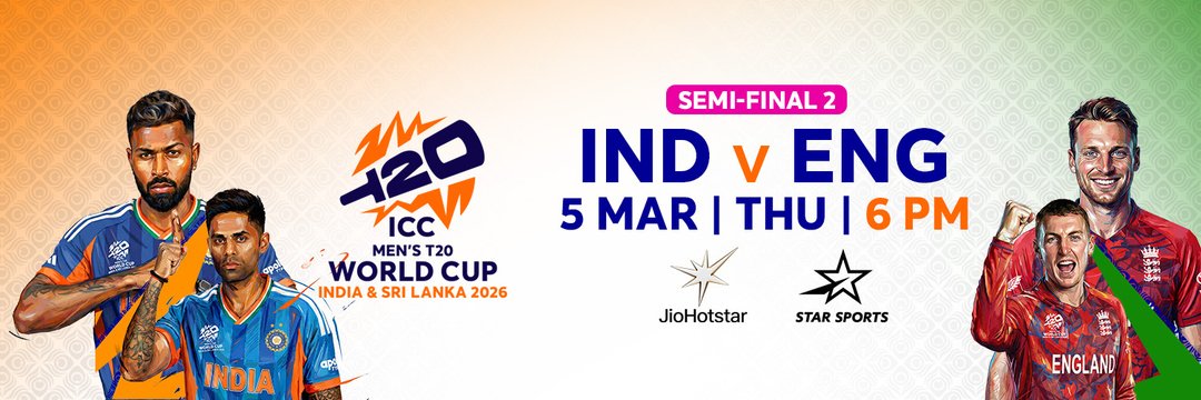 MrDiddiMK's tweet image. #T20WorldCup 2026 S F 2 #INDvENG