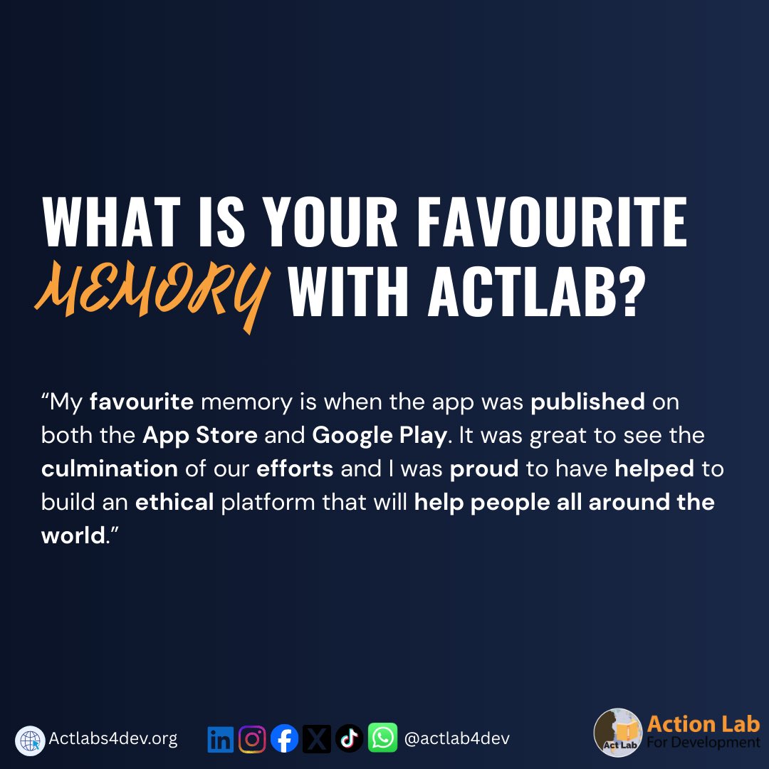 Action Lab for Development tweet media