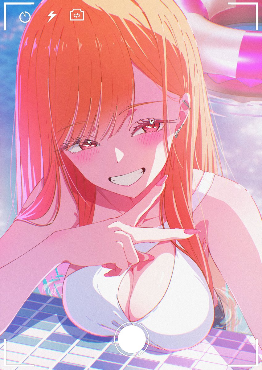 ナイトプール✌️喜多川海夢✌️
#着せ恋 #MyDressUpDarling