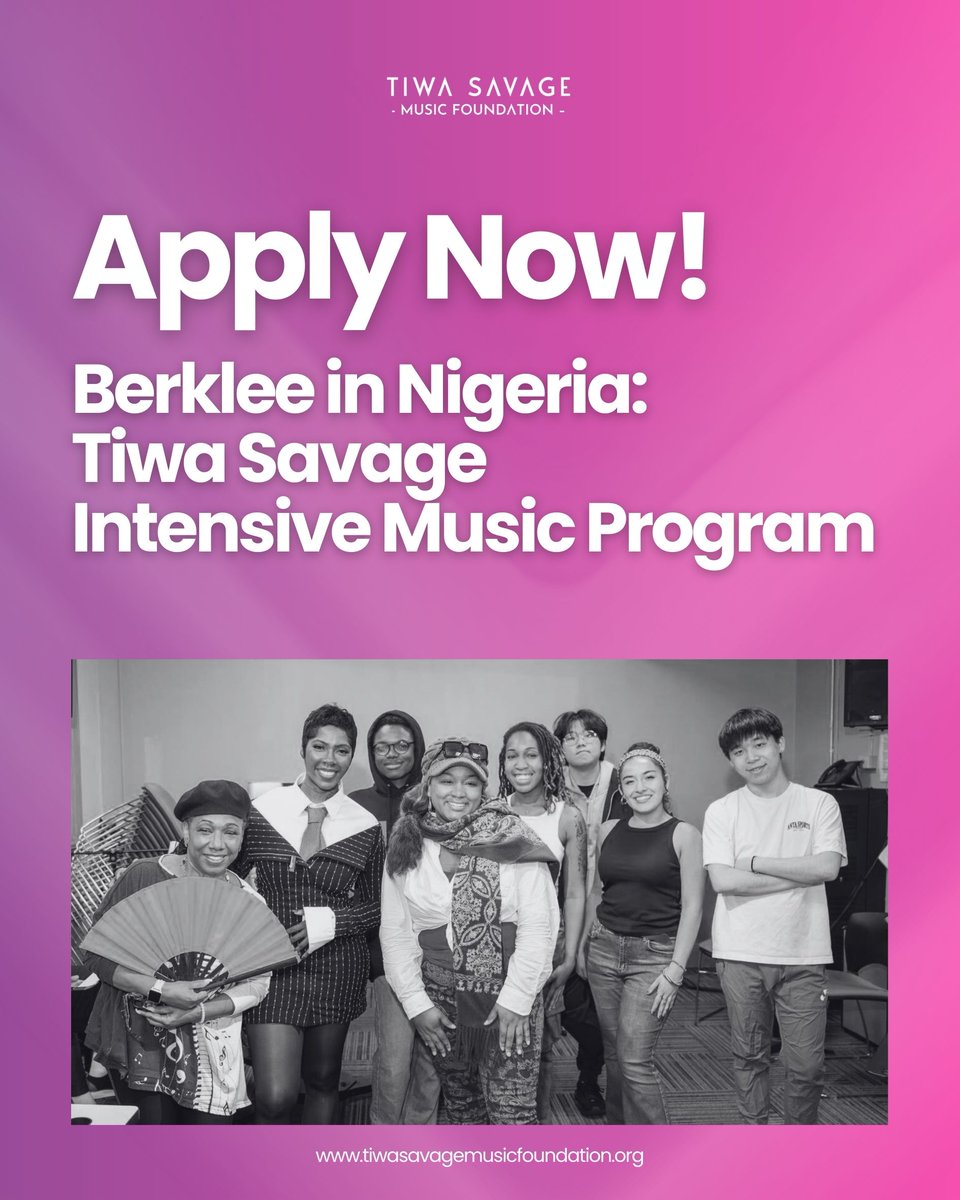 Tiwa Savage Music Foundation tweet media