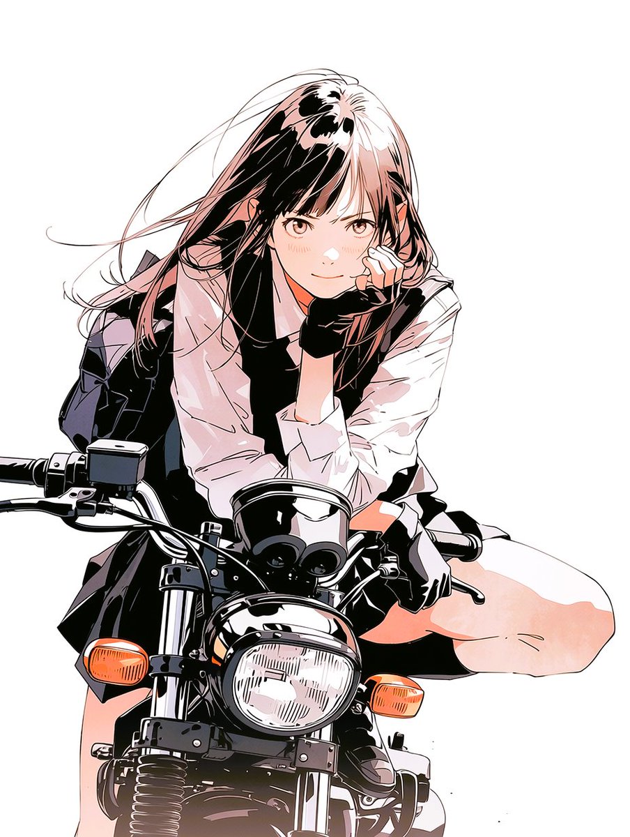 『バイク女子物語』 
 デュアルパーパス女子