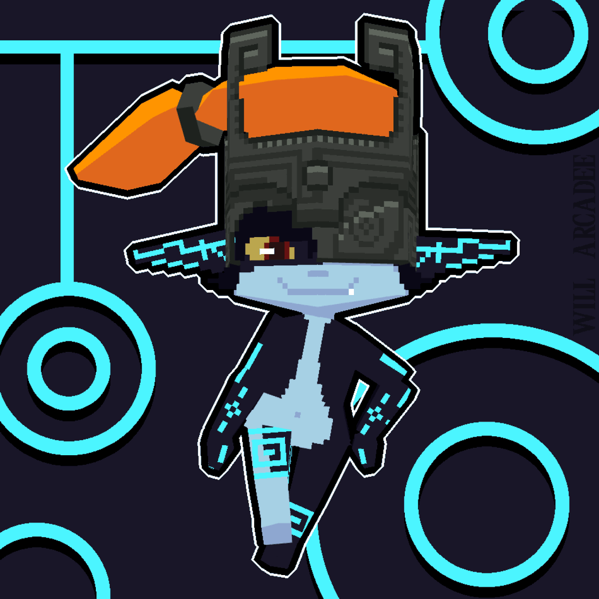 midna 3d model i made yesterday
#Zelda #Midna