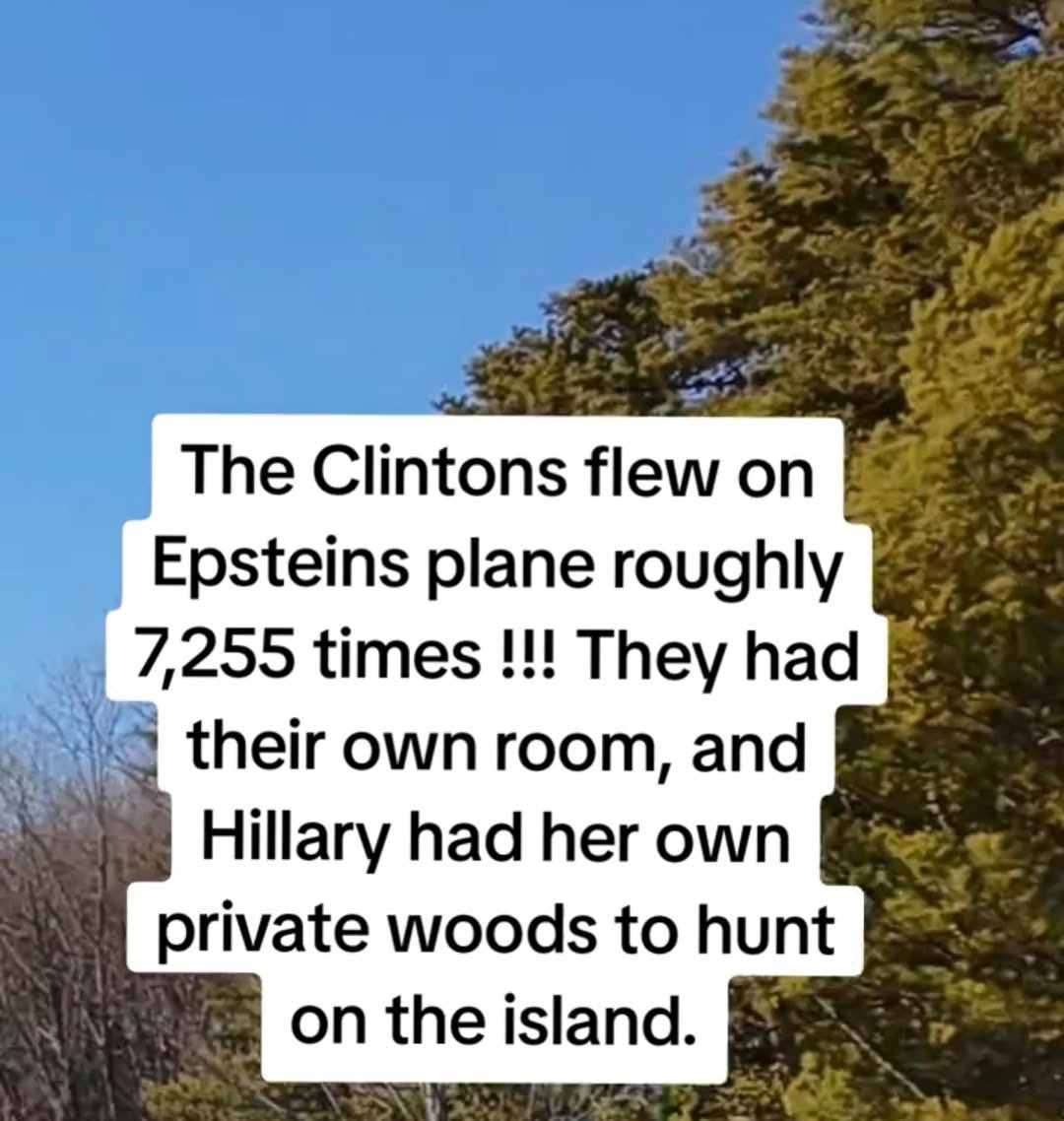But apparently both Bill and Hillary Clinton had absolutely no idea what Jeffrey Epstein was truly up to…..