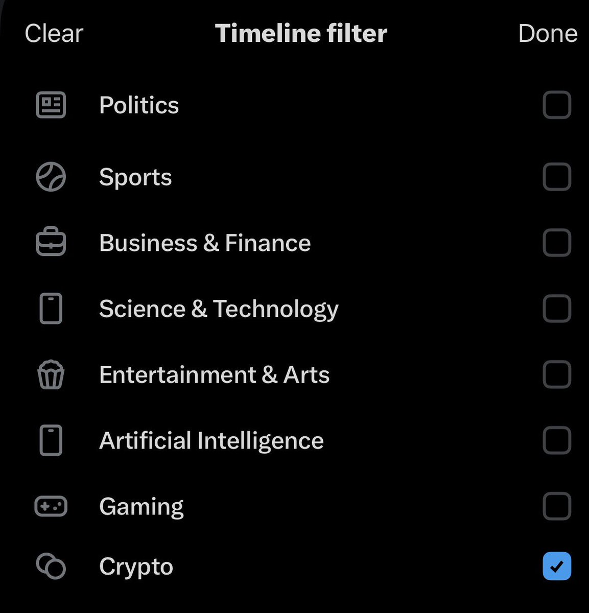 DecoyPhrase's tweet photo. New timeline filters on X. You know where to find us. https://t.co/I8JHiXtpvR